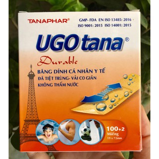 Combo 102 miếng dán cá nhân Urgo, băng cá nhân Ugo