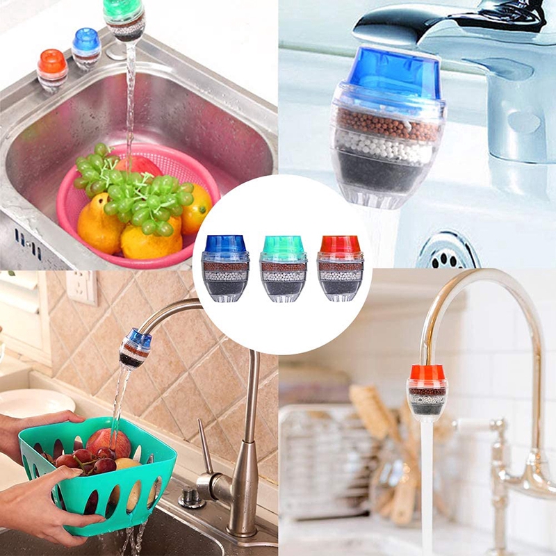 Đầu Lọc Nước Gắn Vòi Tiện Lợi Cho Gia Đình