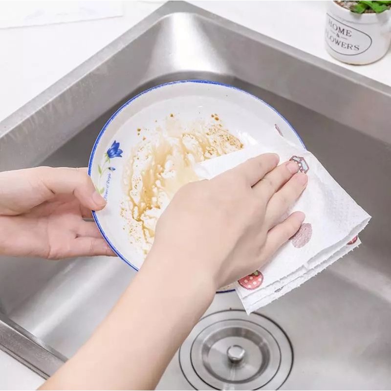 Cuộn Khăn Lau Đa Năng Tái Sử Dụng Được Nhiều Lần