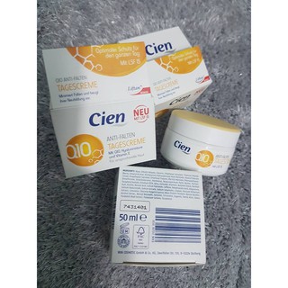 Kem dưỡng da ban ngày Cien Q10 của Đức