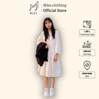 Đầm Babydoll Tay Phồng Mlee.Clothing Q016