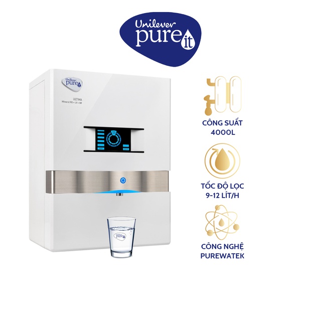 [Mã 267ELSALE1 giảm 5% đơn 3TR] Máy Lọc Nước Pureit Ultima - Trắng