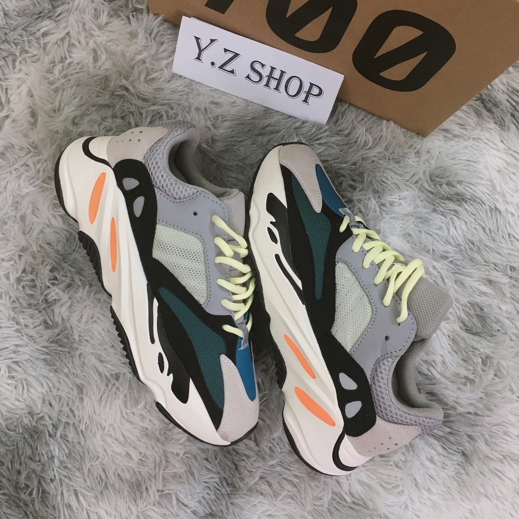 Giày Sneaker 🚚FREESHIP🚚 Giày Thể Thao YZ700 Xanh Nam Nữ