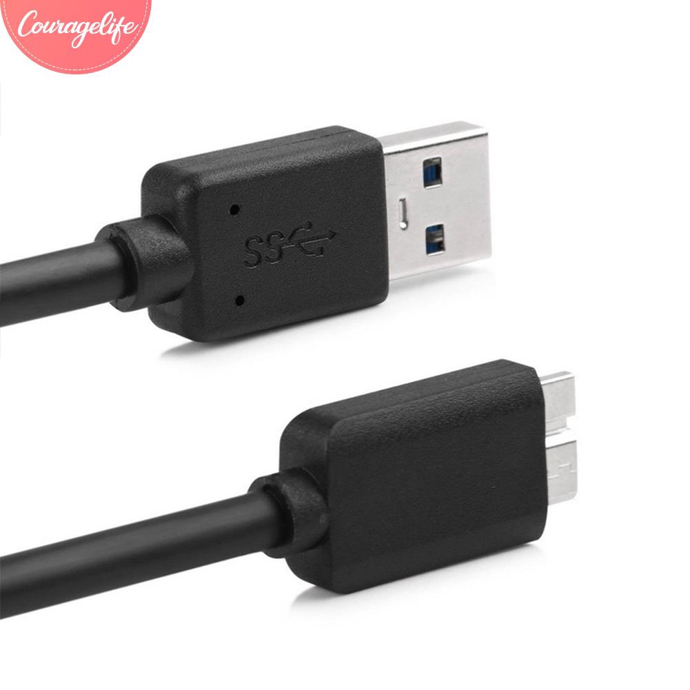 Dây Cáp Dữ Liệu Ổ Cứng Chuyển Đổi Từ Đầu Cắm Sang Micro B Usb 3.0