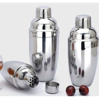 Bình lắc shaker pha chế, Bình lắc Cocktail bằng Inox 350ml 500ml 700ml