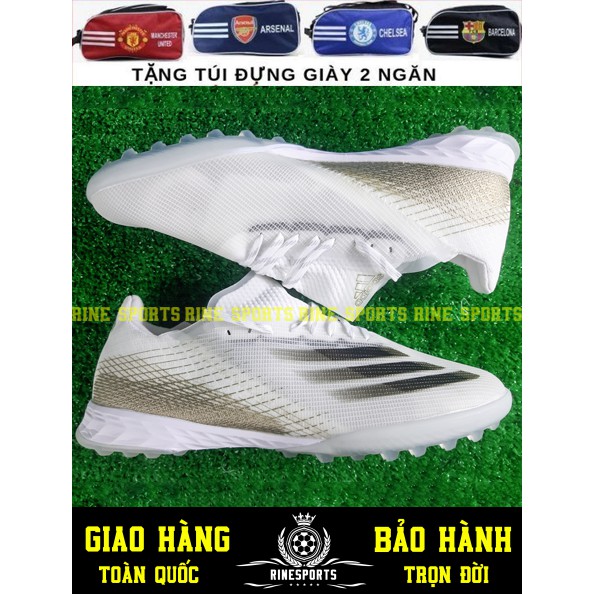 (HÀNG THAILAND) GIÀY BÓNG ĐÁ SÂN CỎ NHÂN TẠO 𝗔𝗱𝗶𝗱𝗮𝘀 XGOST 20.1 cổ trắng đen.TF.CAM KẾT Y HÌNH-CAM KẾT HÀNG