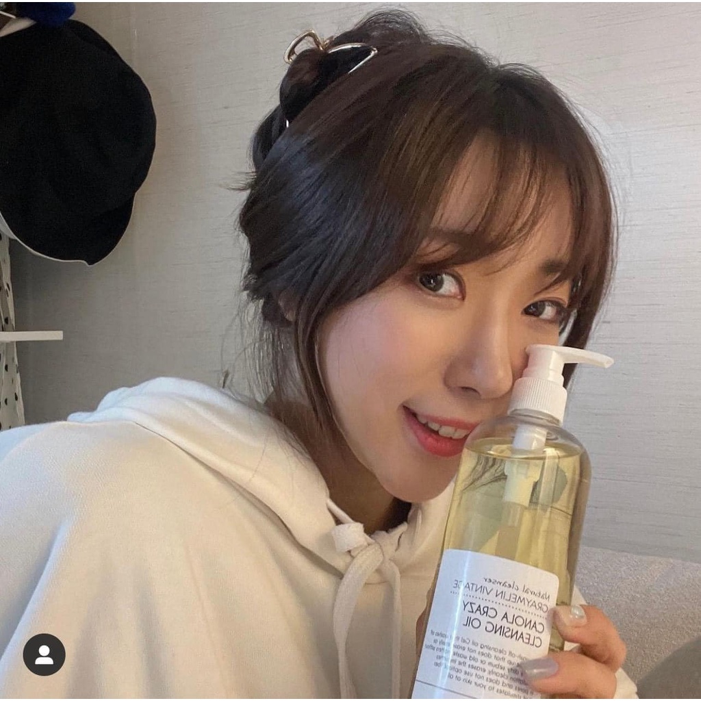 Dầu tẩy trang hoa cải Graymelin Vintage Hàn Quốc❤️Tiệm Của Moon❤️ Canola Crazy Cleansing Oil 500ml