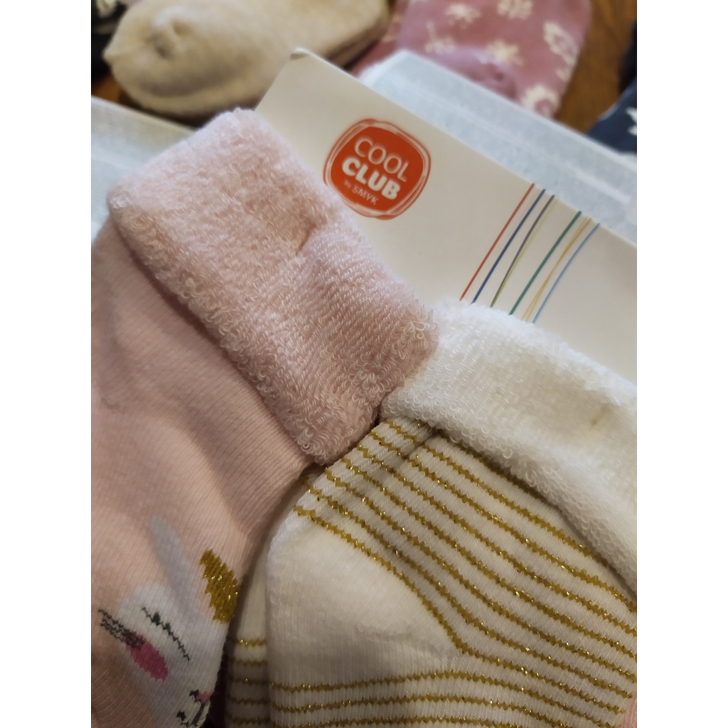 Set 3 đôi tất xù xuất dư cho bé 0-2Y