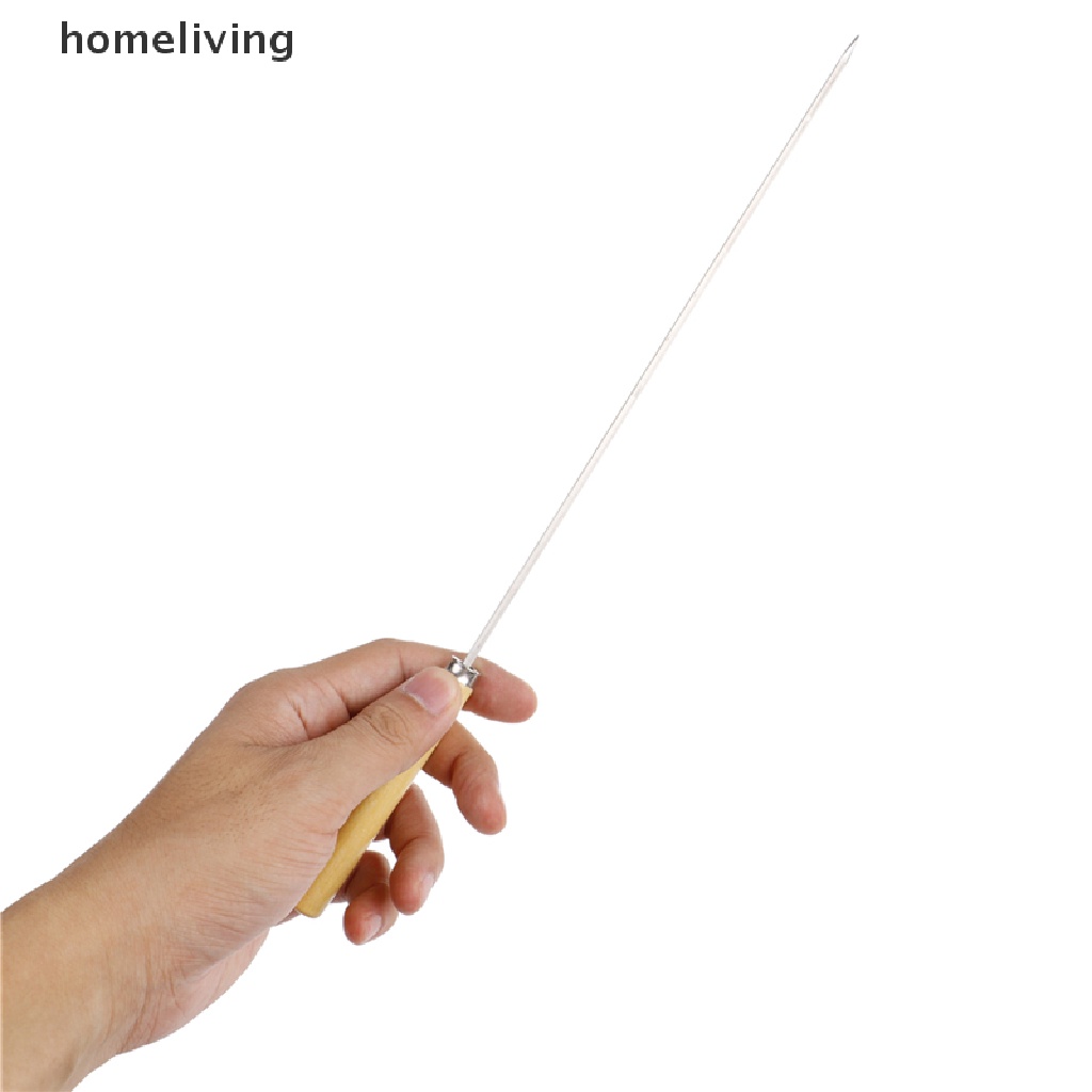 Bộ 10 Xiên Nướng BBQ Bằng Thép Không Gỉ 35cm