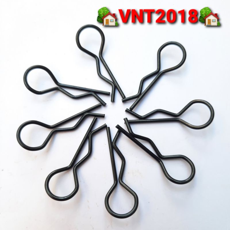 Chốt chặn đầu màu đen