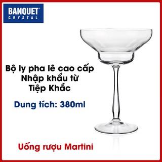Bộ ly Gourmet dùng uống Martini dung tích 380ml (GOU380)