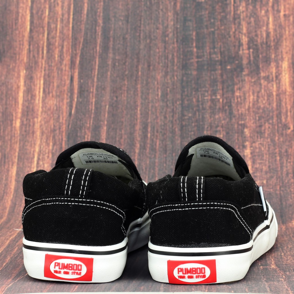 Giày Lười Nam PumBoo Màu Đen | BigBuy360 - bigbuy360.vn