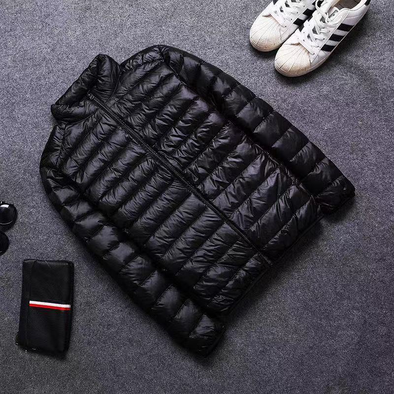 Áo khoác phao cổ đứng siêu mỏng nhẹ size lớn thời trang thu đông cho nam