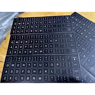 Miếng dán bàn phím tiếng anh cho laptop