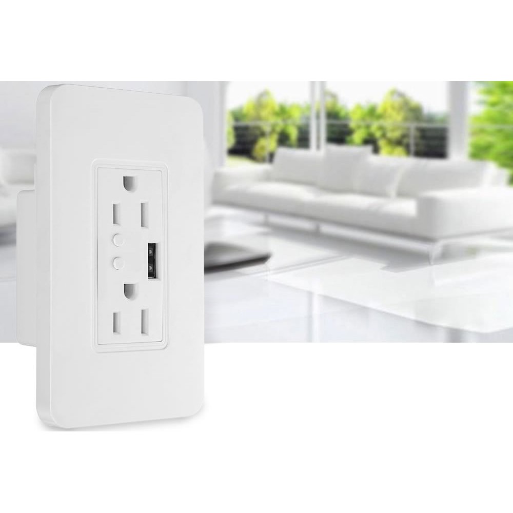 Ổ cắm áp tường Wifi thông minh Sonoff