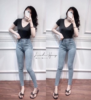 QUẦN BÒ CẠP CAO CO GIÃN TỐT
