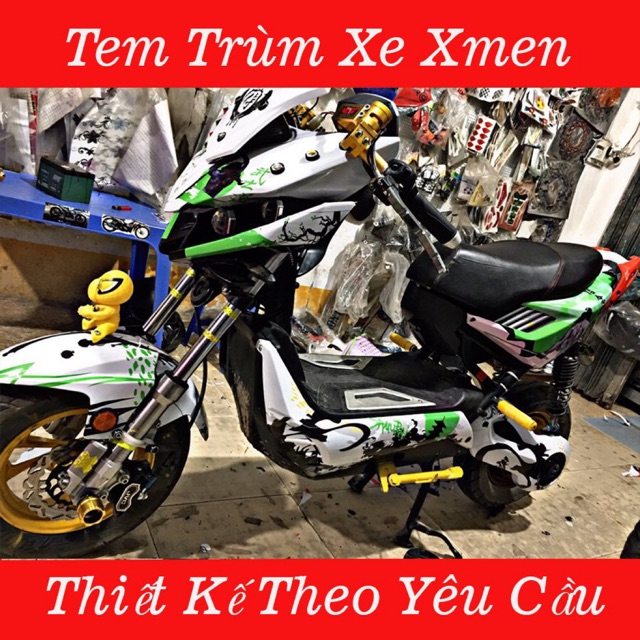 Tem trùm xe điện xmen nhiều nãy đa dạng
