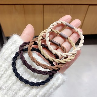 Dây buộc tóc trơn co dãn mềm mại với tóc