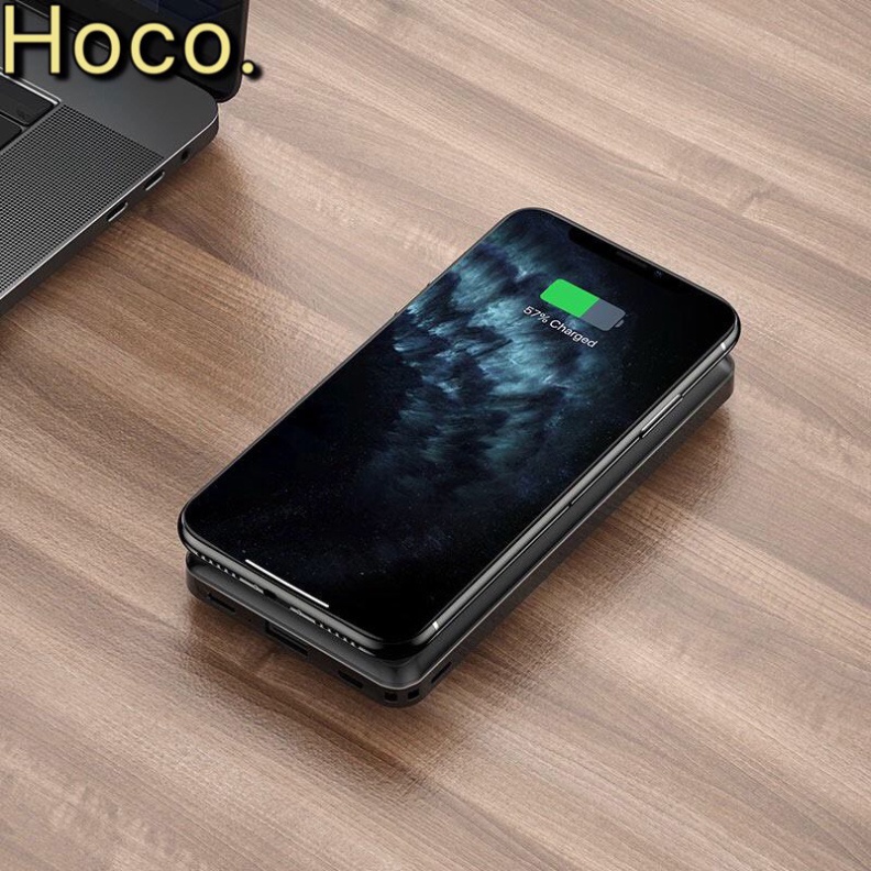 Sạc dự phòng Hoco J50 chính hãng 10000mah không dây BH 12 Tháng