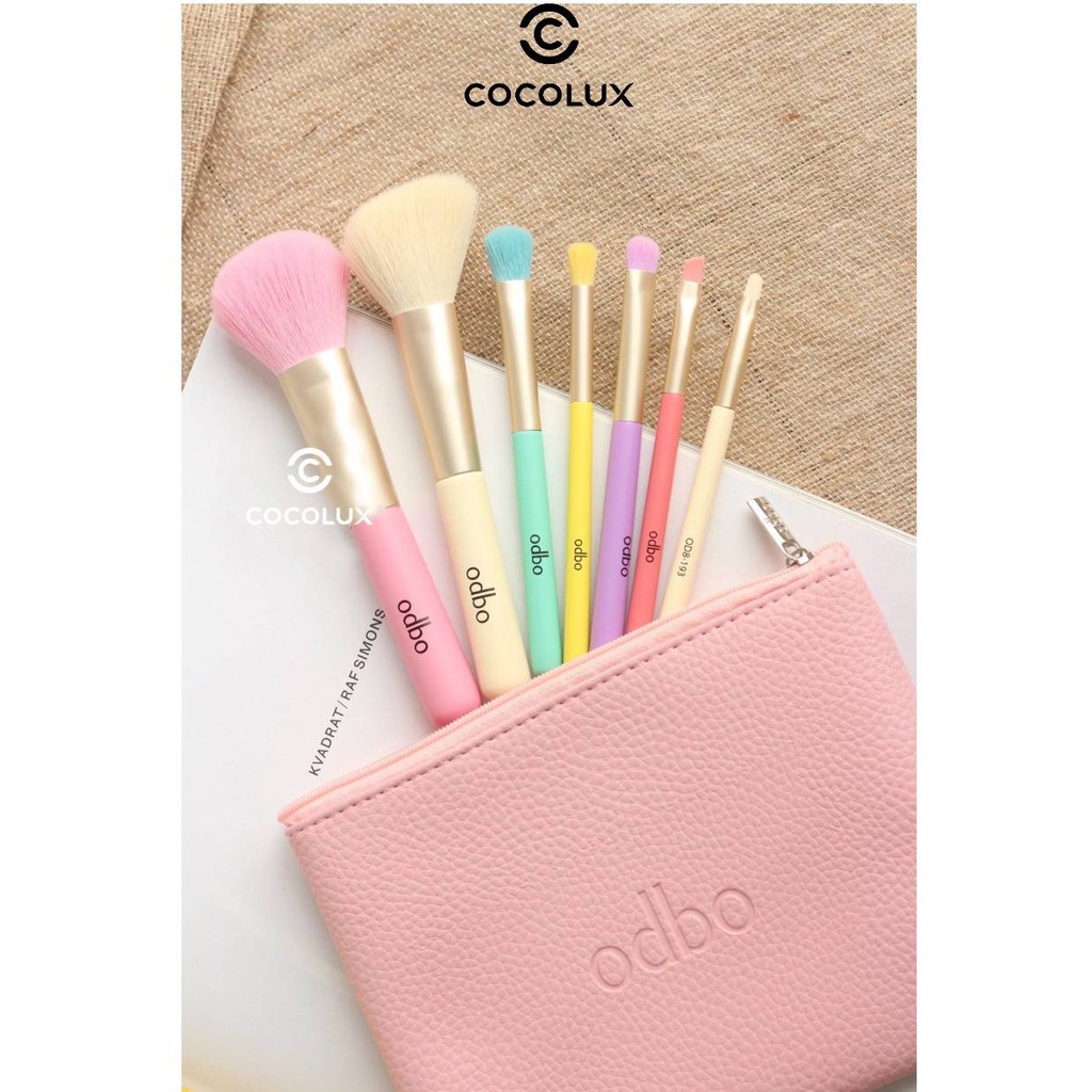 Bộ Cọ Trang Điểm 7 cây Odbo Beauty Tools Perfect Brush-[COCOLUX]