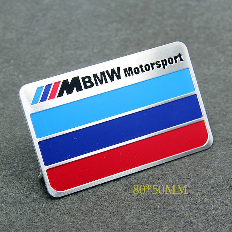 Miếng sticker tem nổi kim loại chữ M BMW trang trí xe ô tô Bmw1 Series 3 Series 5 Series 7 Series 3204 X1 X3