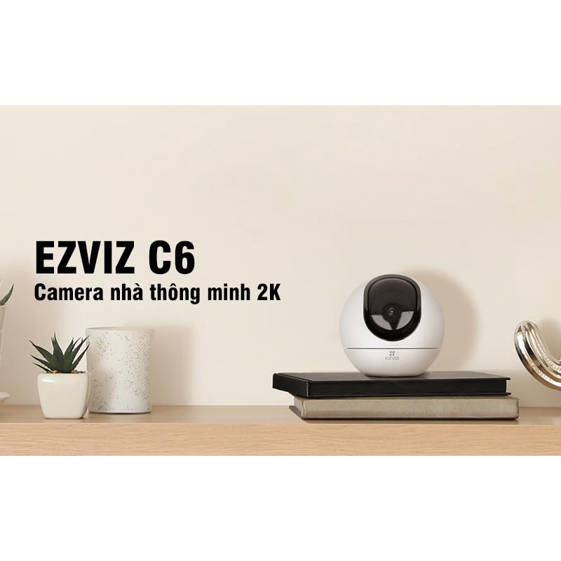 Camera IP Wifi Ezviz C6 4MP 2K+ Xoay 360 độ, đàm thoại 2 chiều - Hàng Chính Hãng