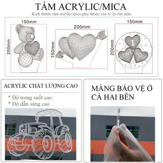 Đèn Ngủ Hình Nhân Vật Anime Độc Đáo