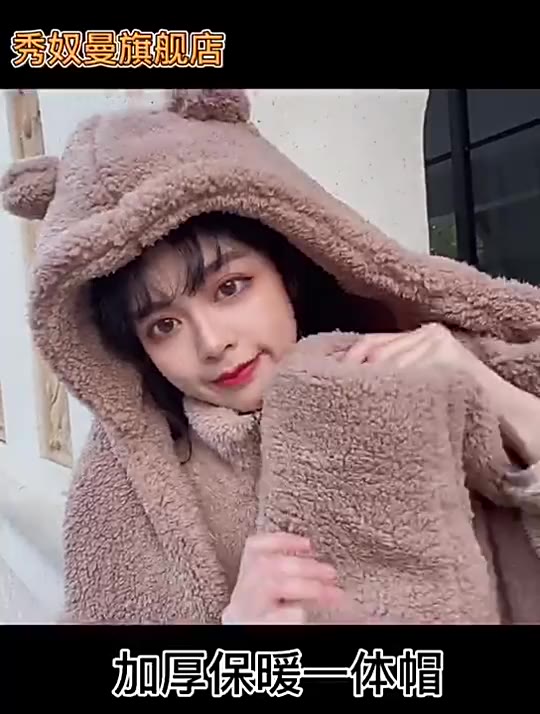 Mũ Len Tai Gấu Trùm Đầu [HÀNG DÀY 250GR] JML04 Kèm Khăn Và Bao Tai 3 Trong 1 Jussy Kiểu Dáng Mũ Lông Cừu Dày Mịn Ấm Áp | BigBuy360 - bigbuy360.vn