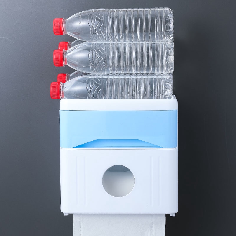 Hộp Đựng Khăn Giấy Chống Nước Không Cần Đục Lỗ Cho Nhà Tắm