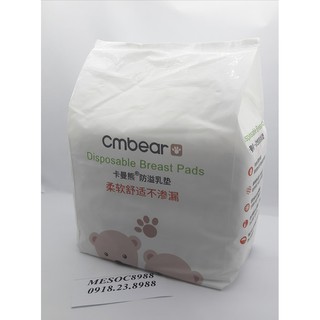 km 10 miếng +Gói 108 miếng lót thấm sữa cao cấp cmbear