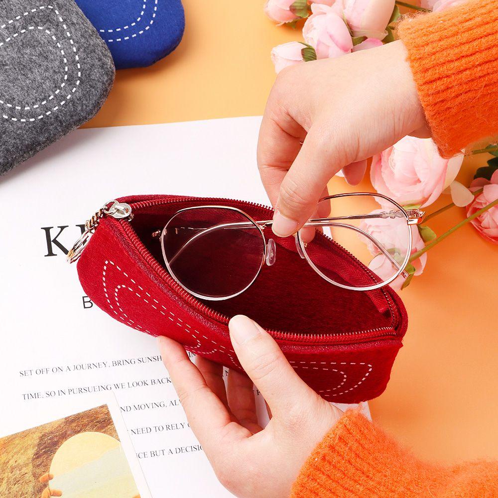 WONDER Hộp Đựng Mắt Kính Có Khóa Kéo Unisex