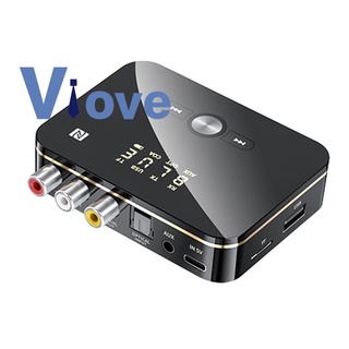 Thiết bị thu phát âm thanh Bluetooth 5.0 RCA APTXLL 3.5mm AUX M8