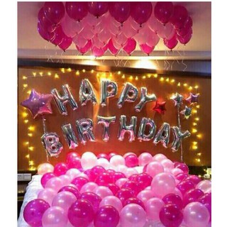 Bộ Bóng Trang Trí Sinh Nhật, Happy Birthday