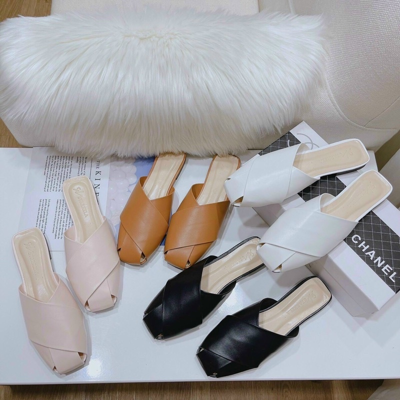 {Free ship} SỤC Trơn VINTAGE /SỤC MỚI NHẤT [ ẢNH THẬT ] full size 35-39 4 màu trắng nâu đen