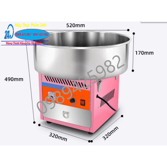 Máy làm kem bông Candy dùng điện 220v Kinh doanh.Máy kẹo bông chạy điện chính hãng