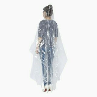 Áo mưa cánh dơi trong suốt ( kèm ảnh thật - loại lớn 1m6) [Sẵn Hàng]