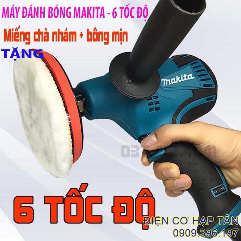 MÁY ĐÁNH BÓNG Ô TÔ ,XE MÁY  MINI  MAKITA