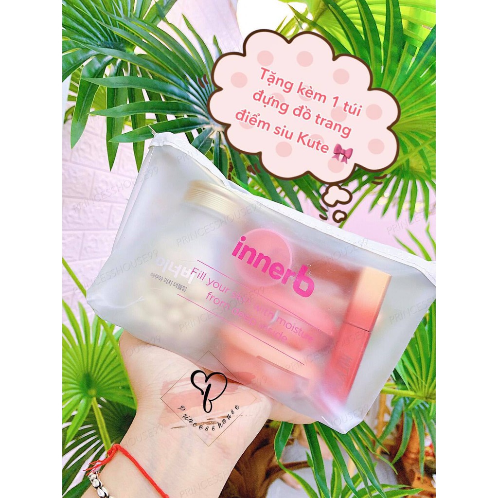 Viên Uống Aqua 💖Freeship💖 Viên Uống Cấp Nước Và Collagen INNERB AQUA RICH