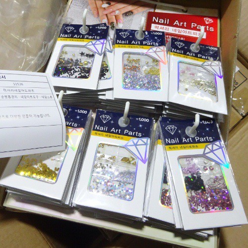 Set dán nail xuất Hàn