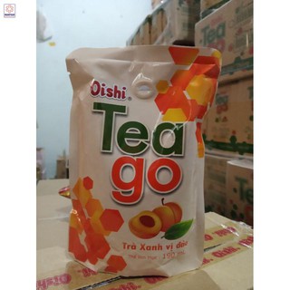 Trà xanh tea go oishi vị đào và vị chanh siêu ngon