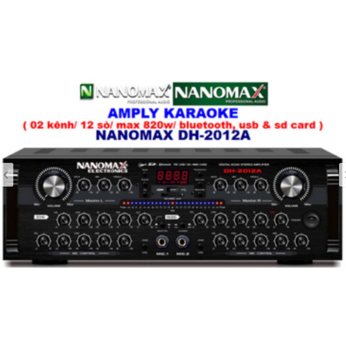 AMPLY KARAOKE NANOMAX DH-2012A