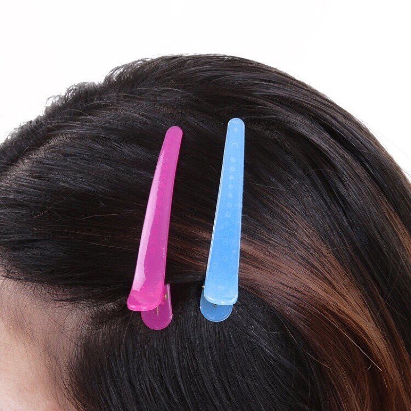 Combo 10 Kẹp Tóc Mái Mỏ Vịt Màu Sắc Kẹo Ngọt Phong Cách Hàn Quốc