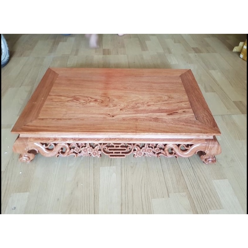 bàn osin ,bàn ăn cơm, uống trà gỗ hương đá phun Trần 60x1m20 cao 20