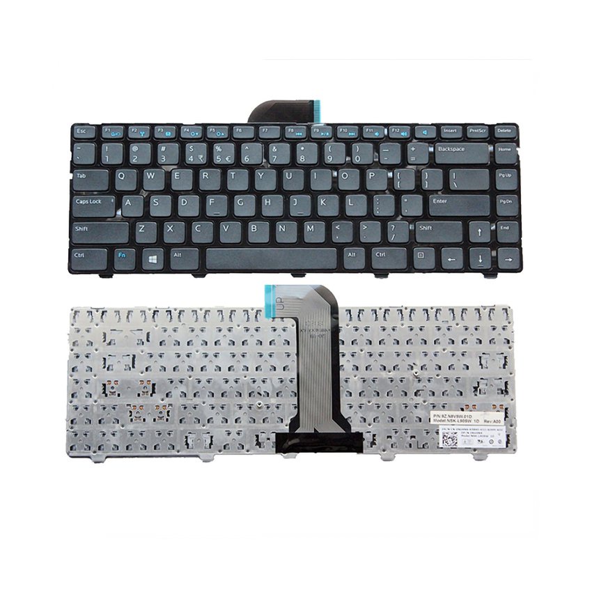 Bàn Phím DELL N4110 N411Z,5040, 3460, 1540 ,3520, DELL inspiron 5520,5420,7420,7520 / US / Không Đèn