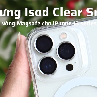 Ốp ZA.GG ISOD Clear Snap Iphone 13 Pro, 13 Pro Max