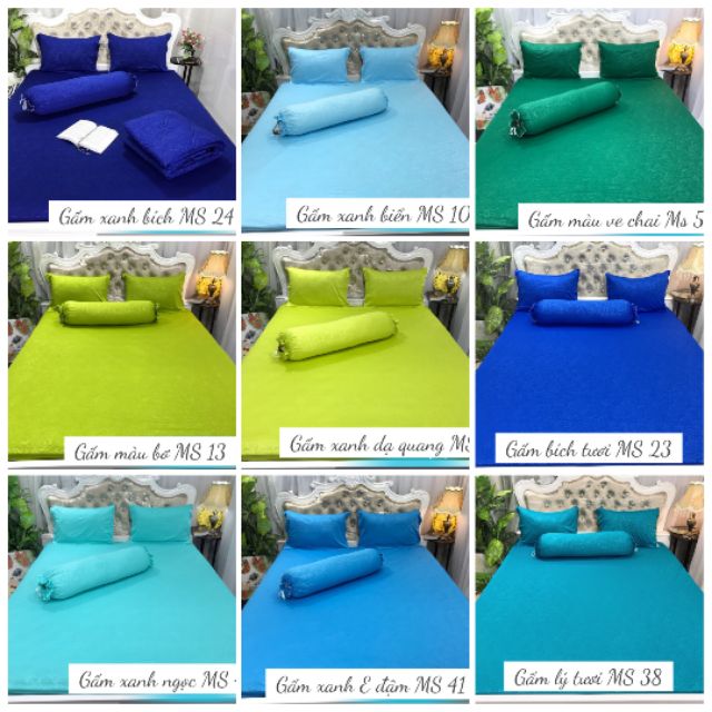 Ga gối thun gấm màu (40 màu) | BigBuy360 - bigbuy360.vn