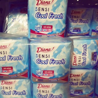 Băng vệ sinh Diana Sensi Cool Fresh 23 cm 8 miếng không cánh