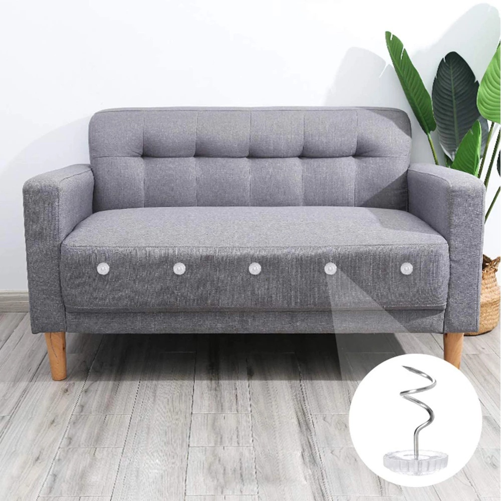 Set 20 Kẹp Xoắn Ốc Bằng Nhựa Trong Suốt Không Bị Hư Hại