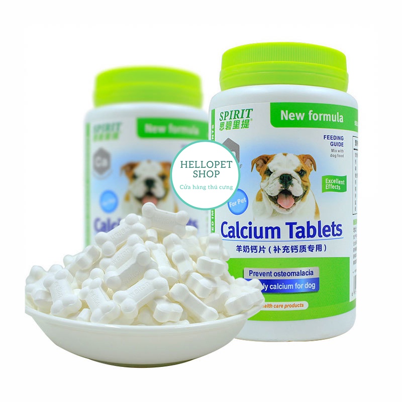 Viên SIPRIT bổ sung dinh dưỡng Canxi / Vitamin / Đẹp lông cho chó mèo