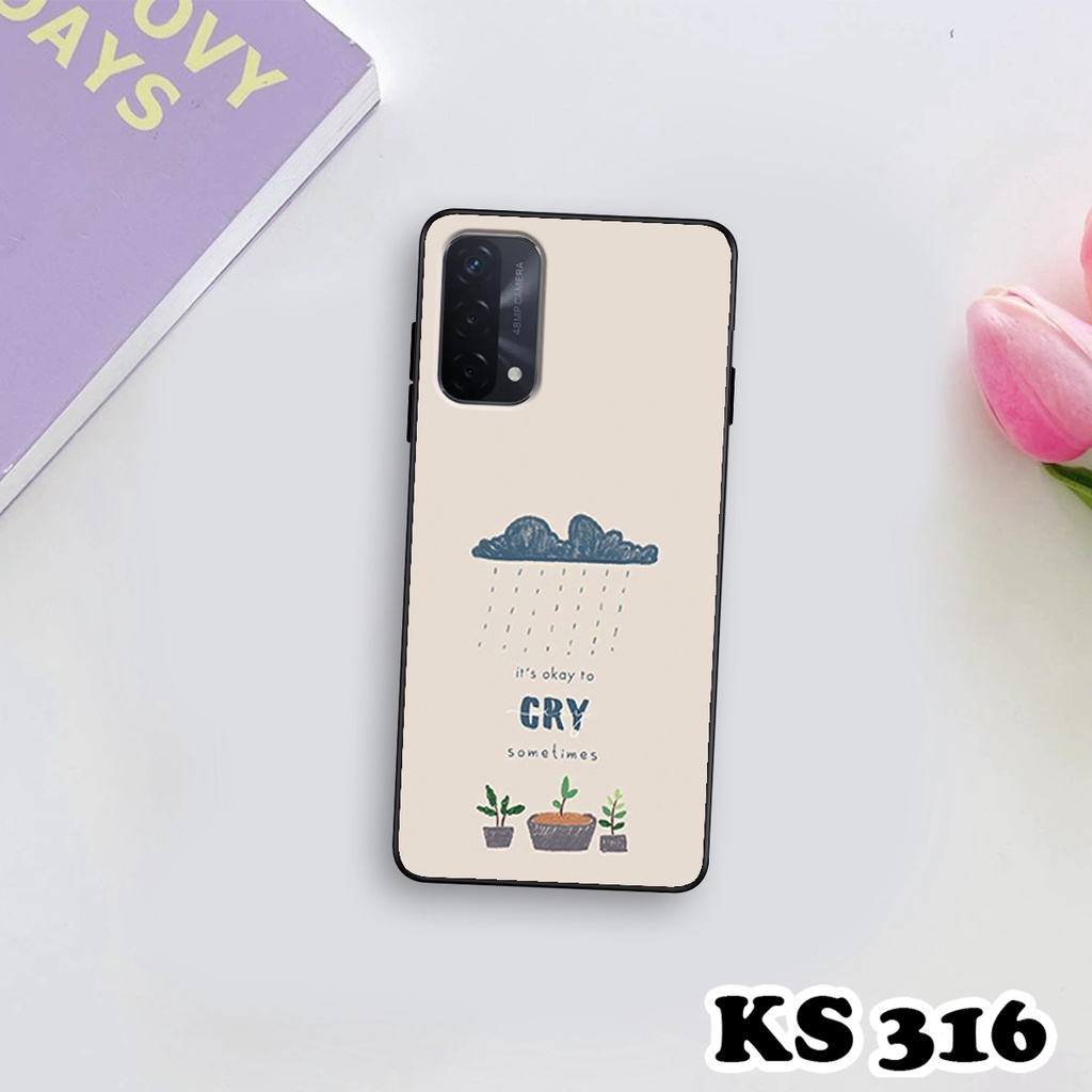 Ốp lưng Oppo A95 - Oppo A95 5G - Oppo A96 - Ốp in hình BlueSky - Chất liệu TPU chống sốc bảo vệ lưng máy